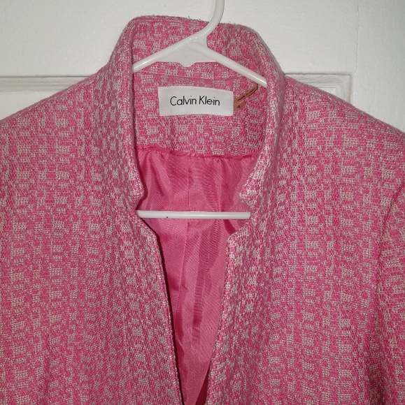 Calvin Klein Tweed Blazer - Picture 3 of 4